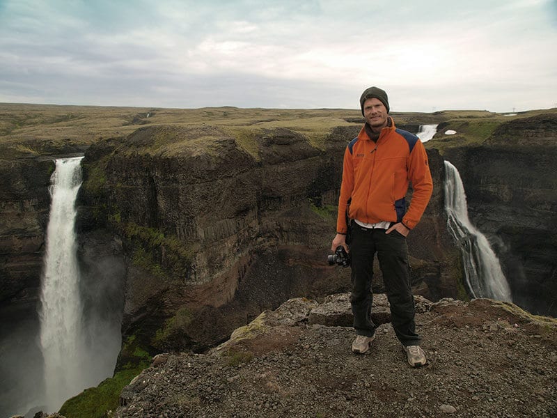 Heiko Gärtner fotografiert Wasserfälle auf Island