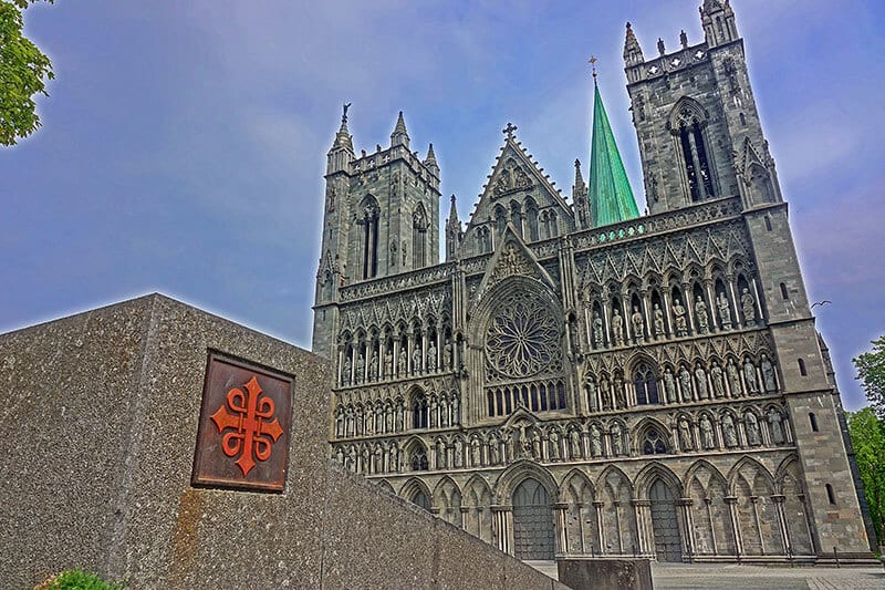 Die Kathedrale von Trondheim