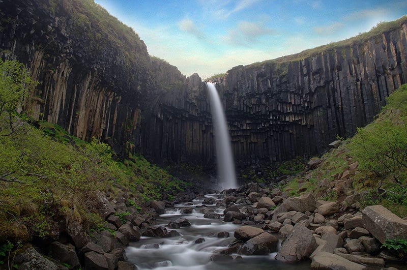 Skogafoss Wasserfall auf Island